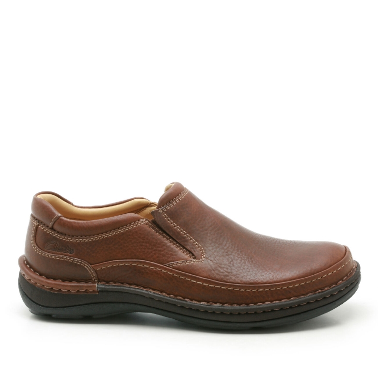 Clarks Mahagoni New Leader Natural Easy