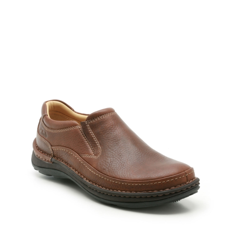 Clarks Mahagoni New Leader Natural Easy