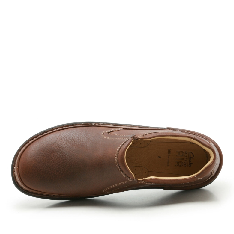 Clarks Mahagoni New Leader Natural Easy