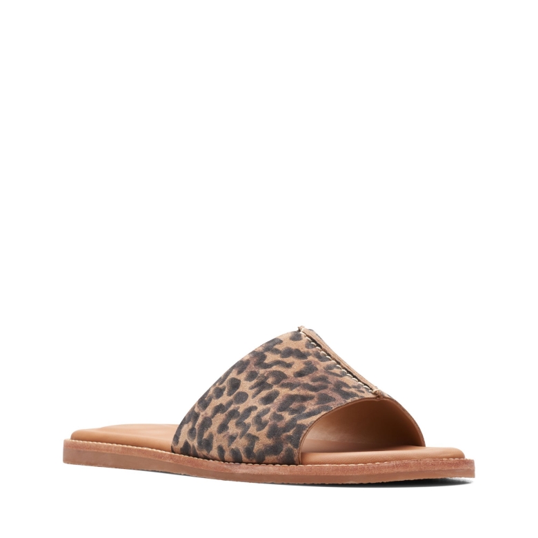 Karsea Mule Clarks Mit Leopardenmuster