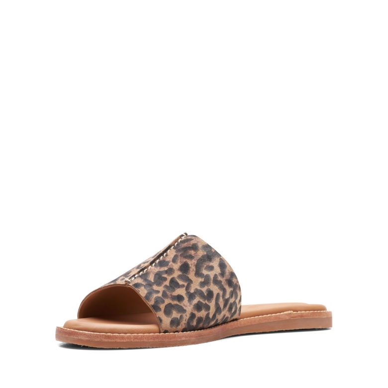 Karsea Mule Clarks Mit Leopardenmuster