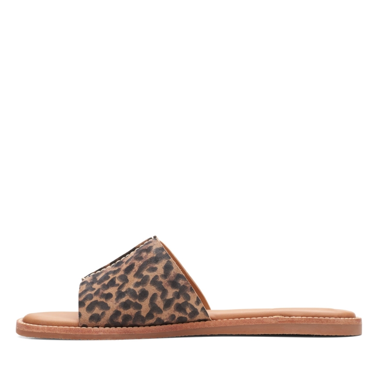 Karsea Mule Clarks Mit Leopardenmuster