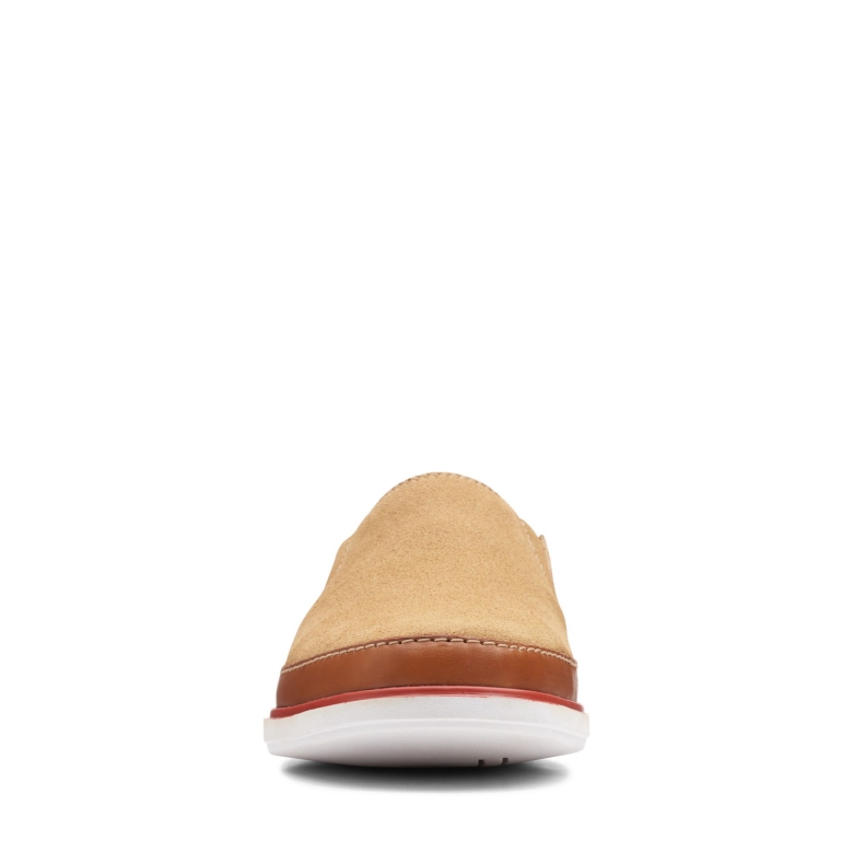 Bratton Step Sand Wildleder Clarks