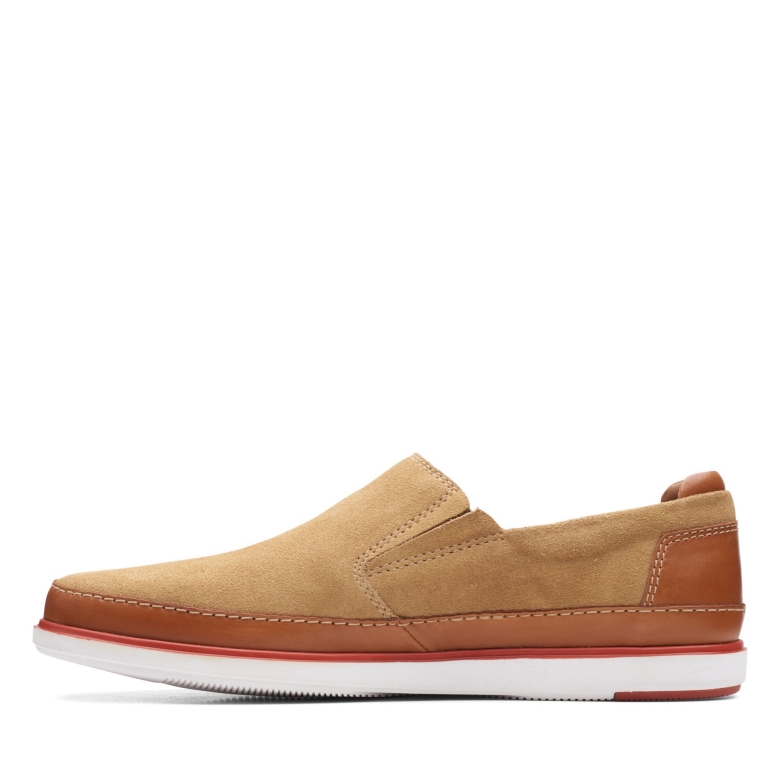 Bratton Step Sand Wildleder Clarks