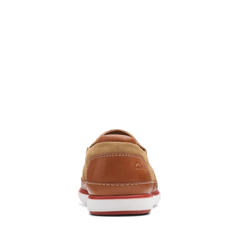 Bratton Step Sand Wildleder Clarks