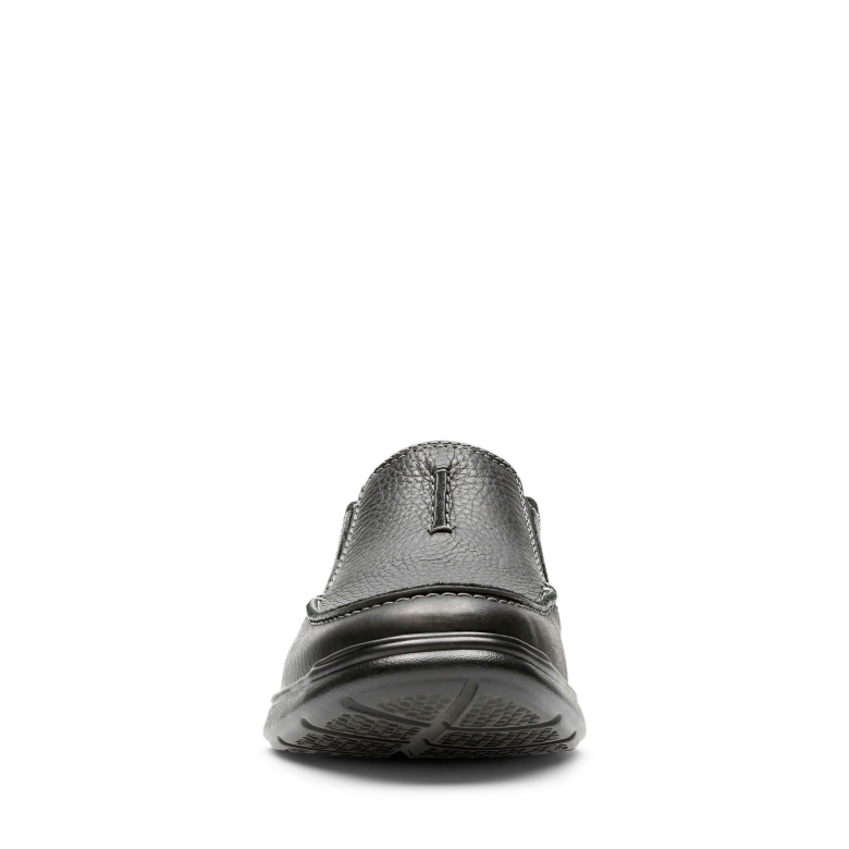 Cotrell Free Black Oily Leather Clarks