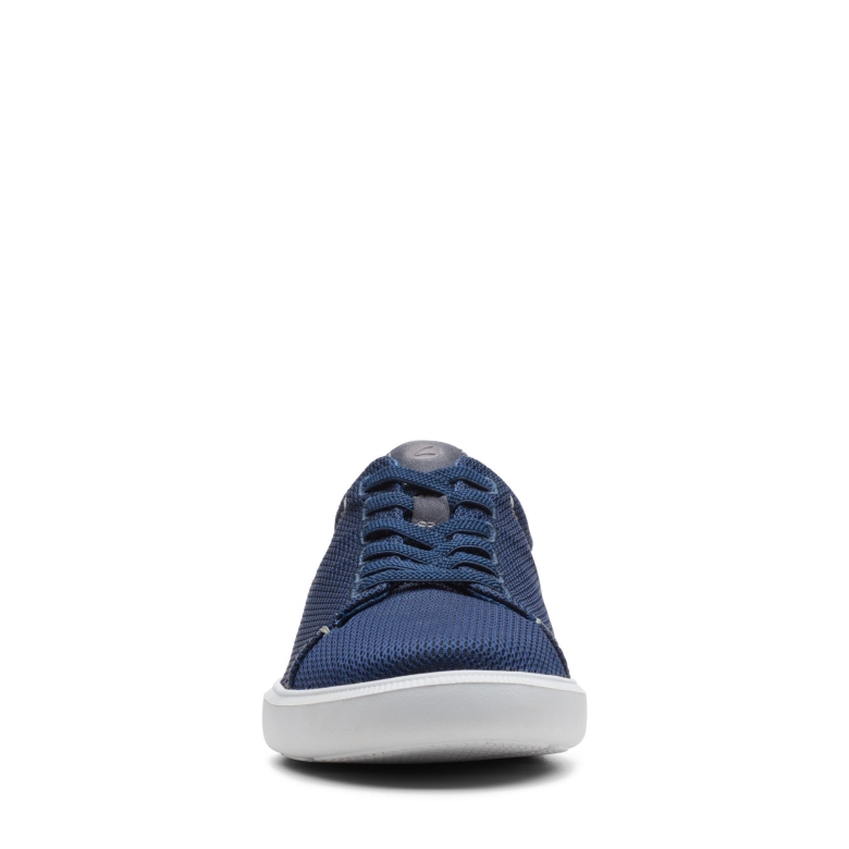 Clarks Navy Textil Cambro Low