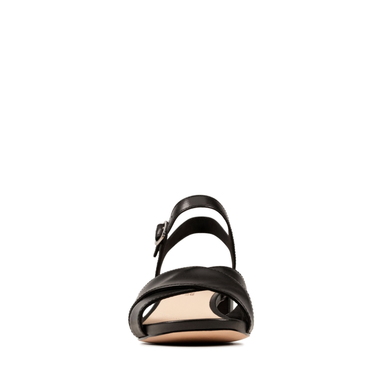 Schwarzes Clarks-sheer35-lederband