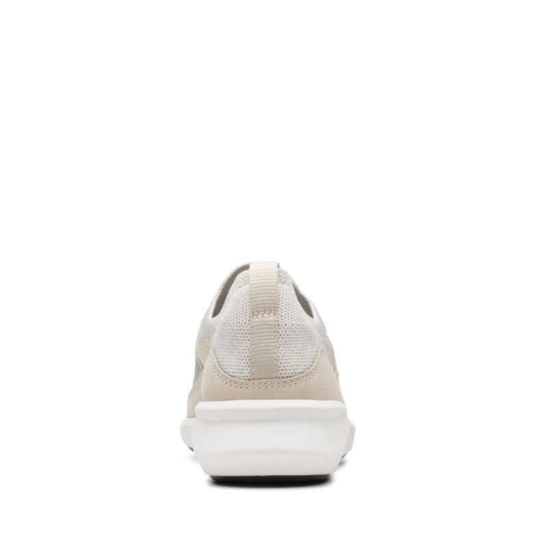 Un Rio Knit Weißer Strick Clarks