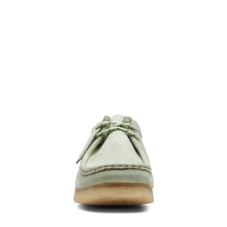 Wallabee Clarks Blassgrün