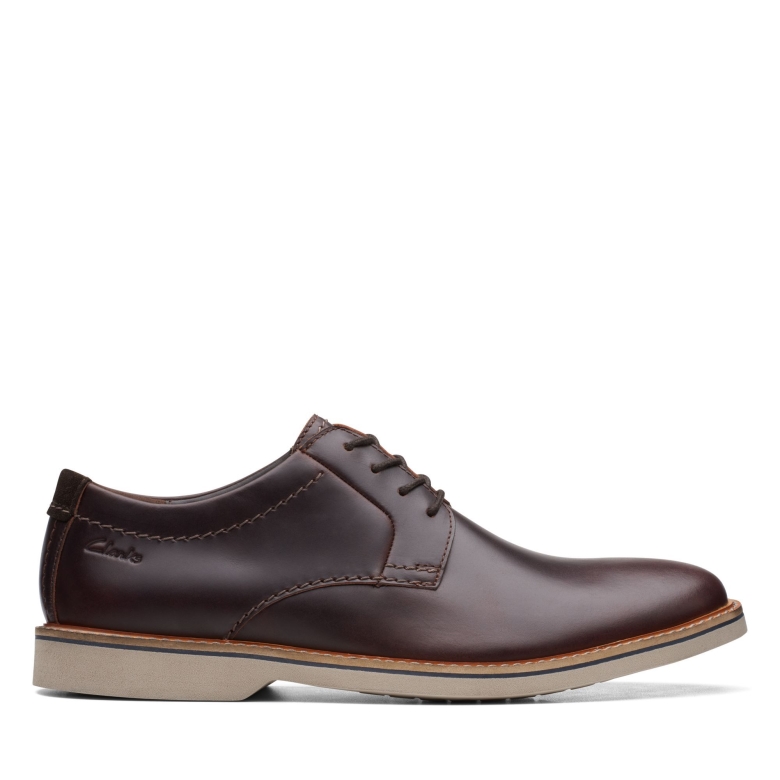 Clarks Britisch Tan Lea Atticus Ltlace