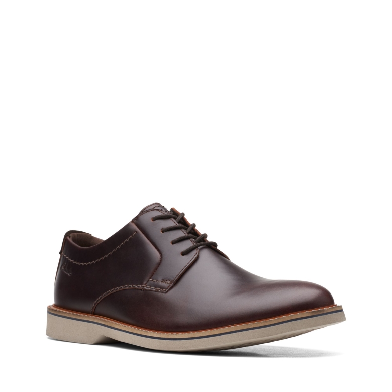 Clarks Britisch Tan Lea Atticus Ltlace