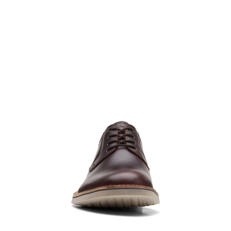 Clarks Britisch Tan Lea Atticus Ltlace