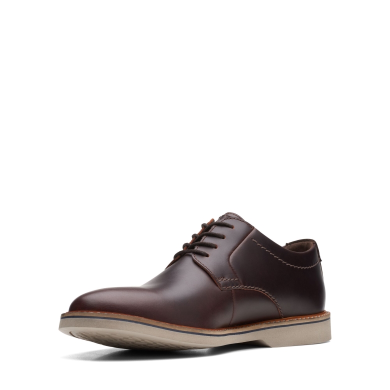 Clarks Britisch Tan Lea Atticus Ltlace