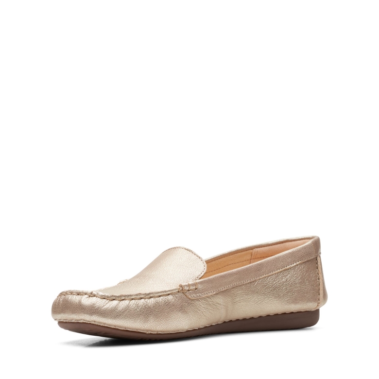 Sommersprossenspaziergang Clarks Champagner Lea