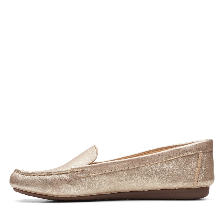 Sommersprossenspaziergang Clarks Champagner Lea