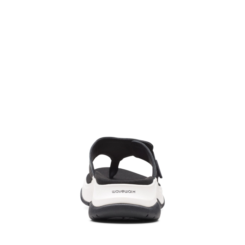 Wave 20 Sea Black Leder/nubuk Kombi Clarks