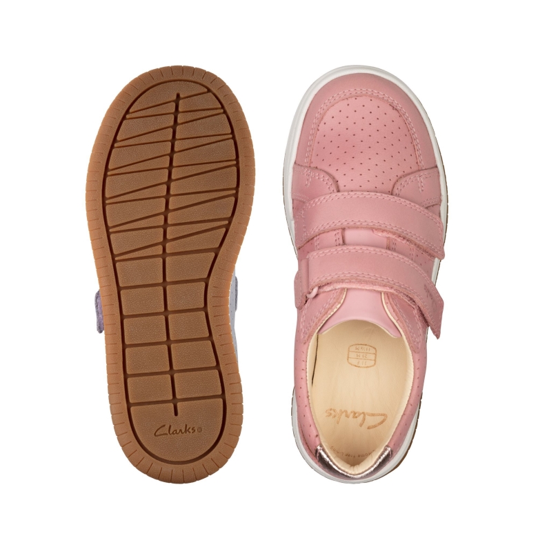 Clarks Light Pink Fawn Solo K