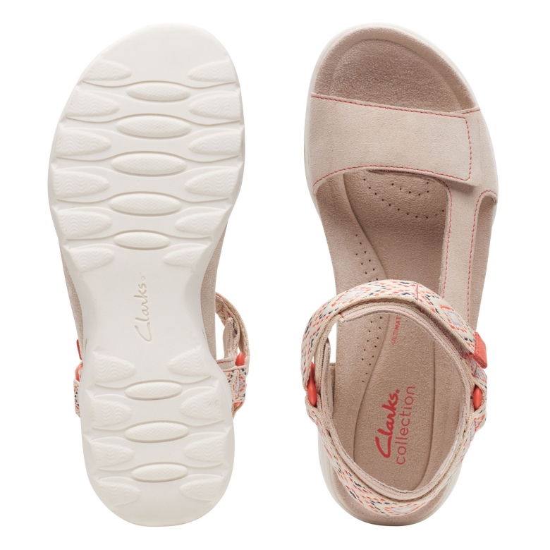 Sand Wildleder Clarks Amanda Schritt