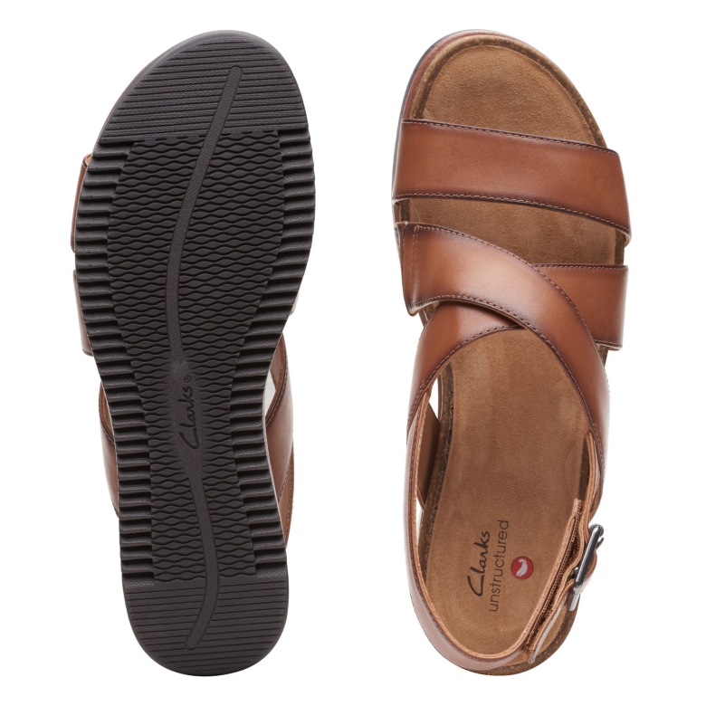 Dunkelbraune Lea Lizby Cross Clarks