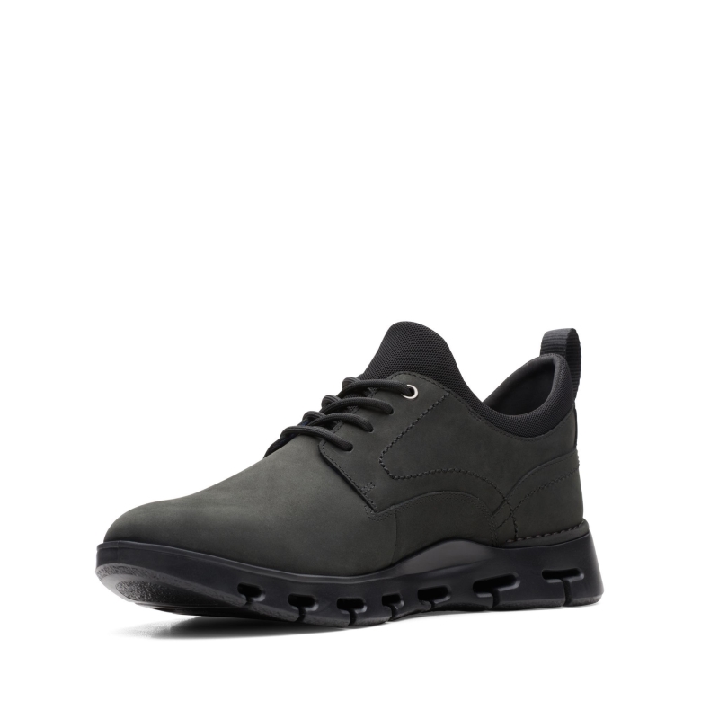 Nature X Two Clarks Schwarz Nubuk