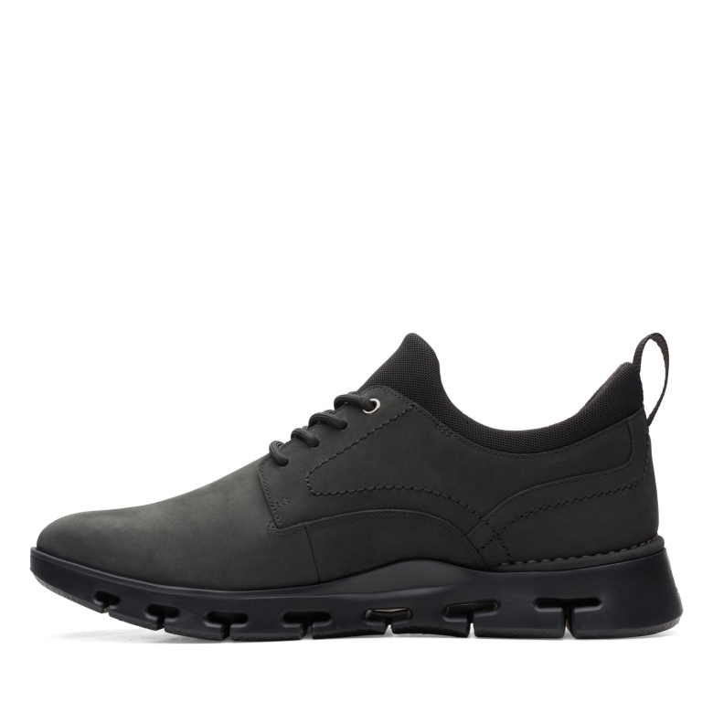 Nature X Two Clarks Schwarz Nubuk