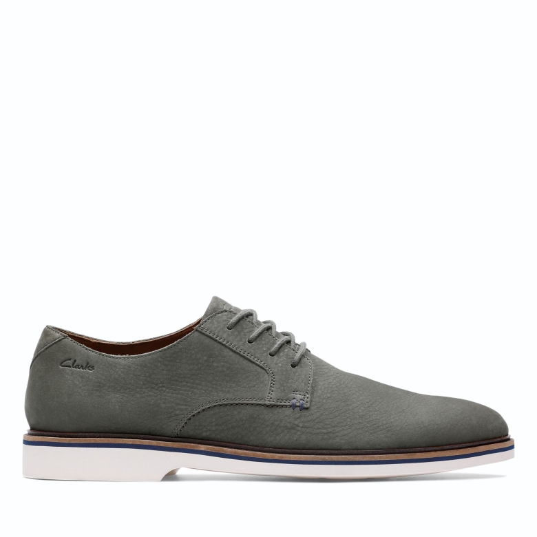 Malwood Plain Olive Nubuk Clarks