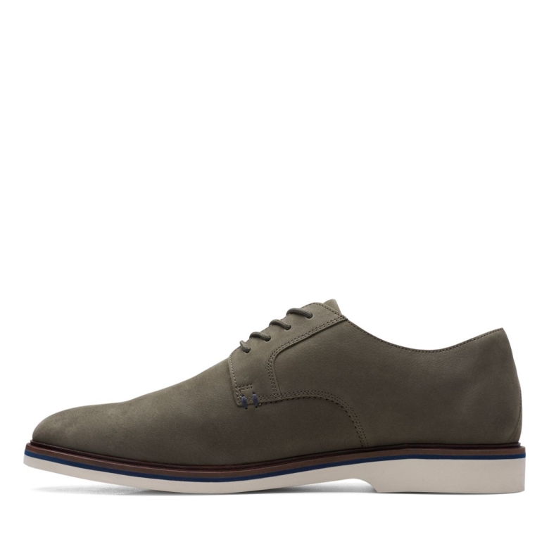 Malwood Plain Olive Nubuk Clarks