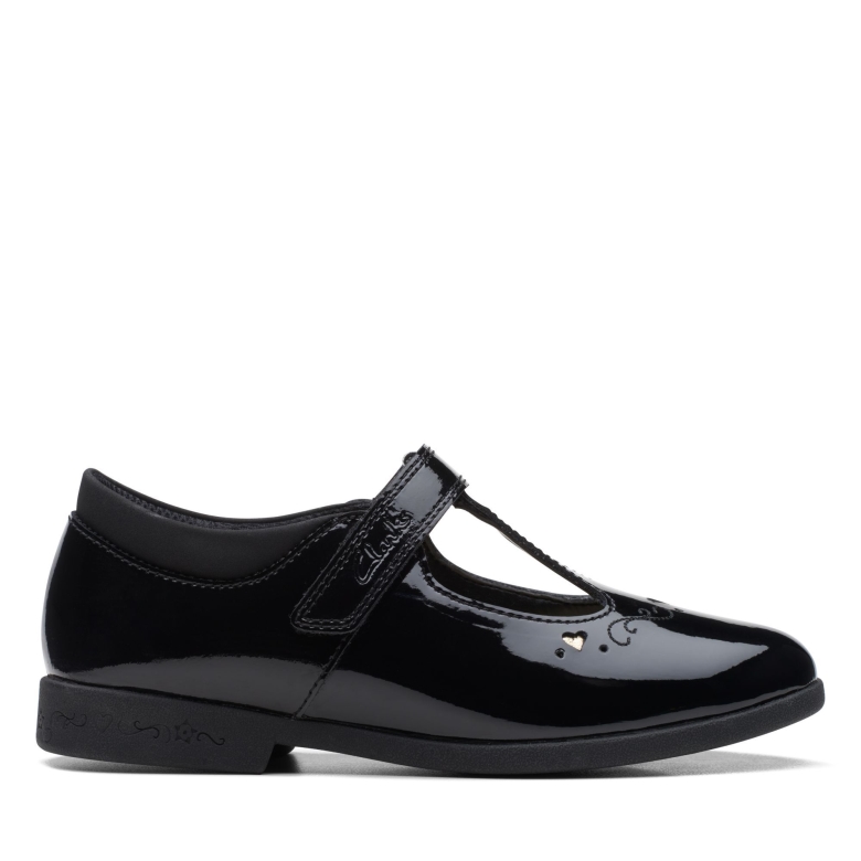 Magicsteplo K Clarks Schwarzer Pat