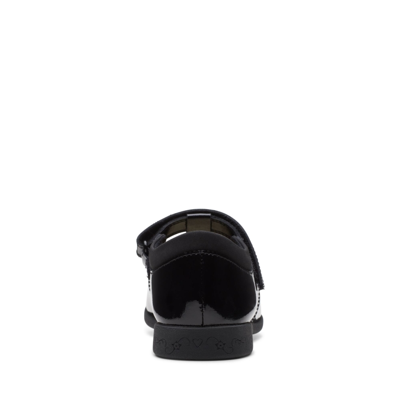 Magicsteplo K Clarks Schwarzer Pat