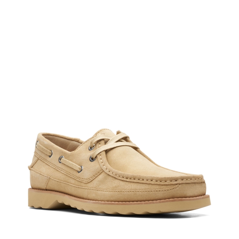 Clarks Ahorn Wildleder Durleigh Segel