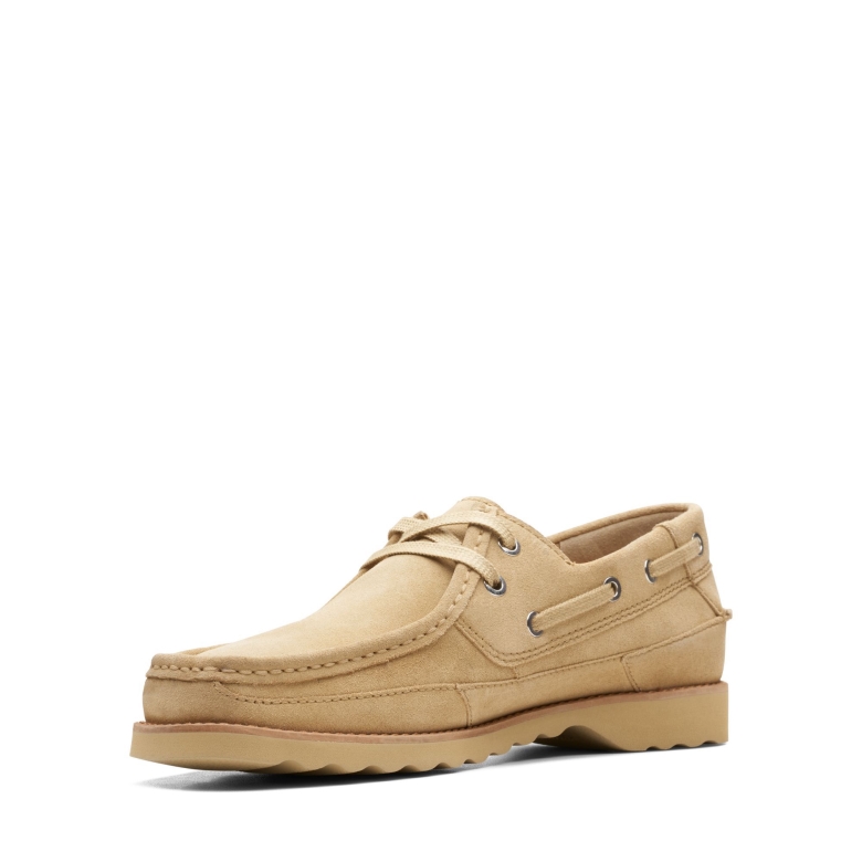 Clarks Ahorn Wildleder Durleigh Segel