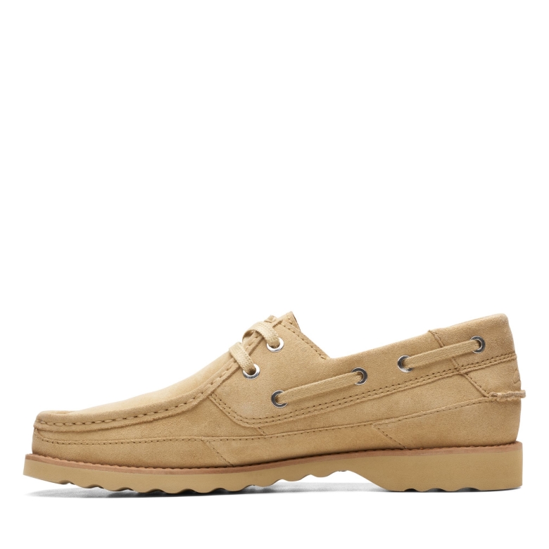 Clarks Ahorn Wildleder Durleigh Segel