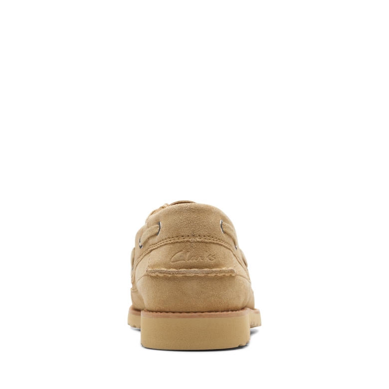 Clarks Ahorn Wildleder Durleigh Segel