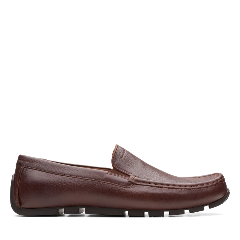 Dunkelbraun Lea Clarks Oswick Schlicht
