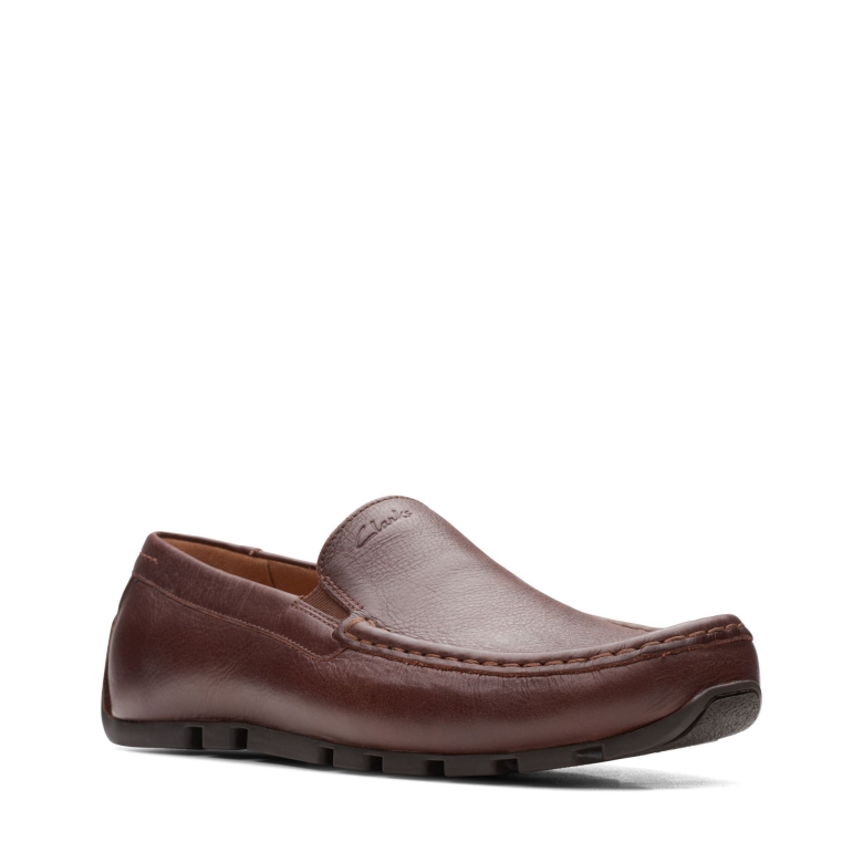 Dunkelbraun Lea Clarks Oswick Schlicht