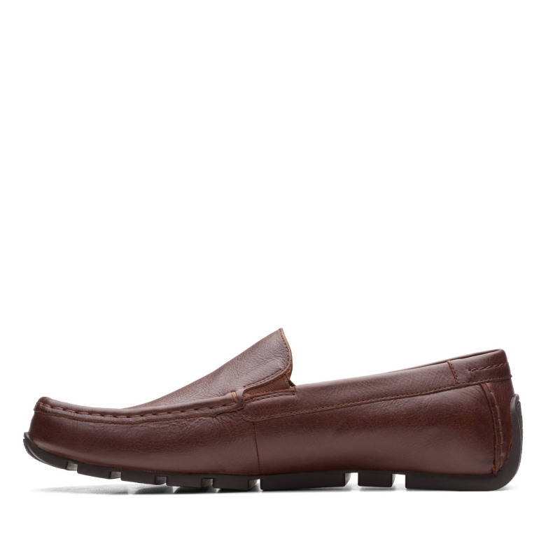 Dunkelbraun Lea Clarks Oswick Schlicht