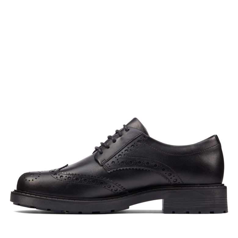 Orinoco 2 Limit Clarks Schwarzes Leder