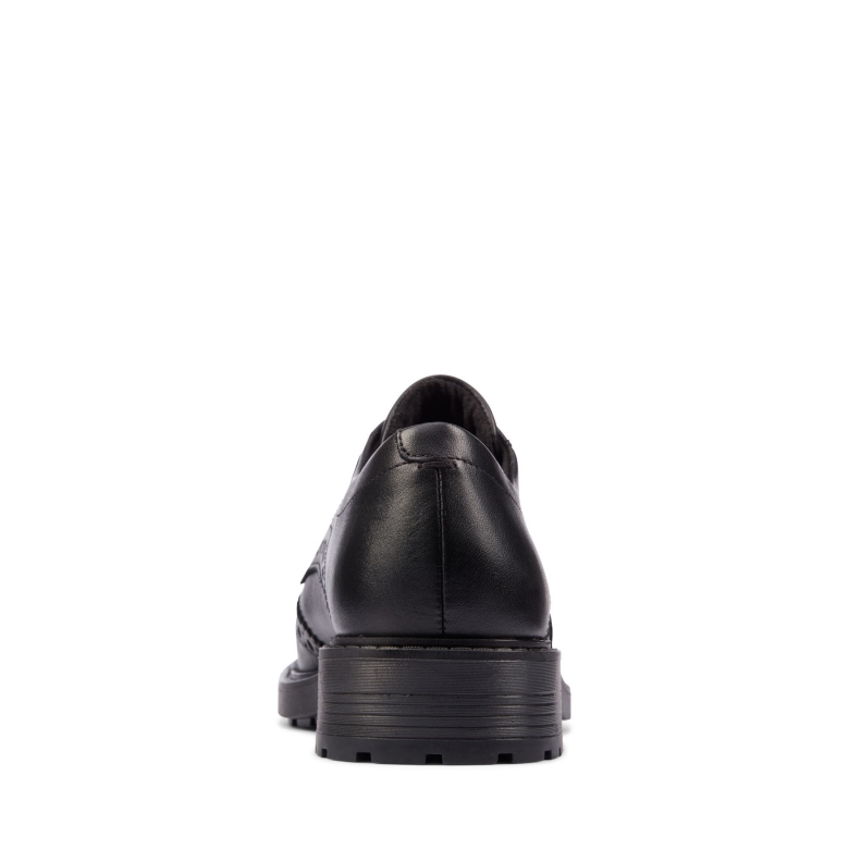 Orinoco 2 Limit Clarks Schwarzes Leder