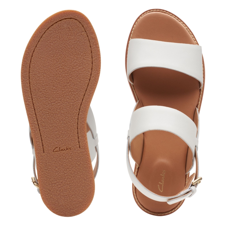 Karsea Strap Weiß Clarks