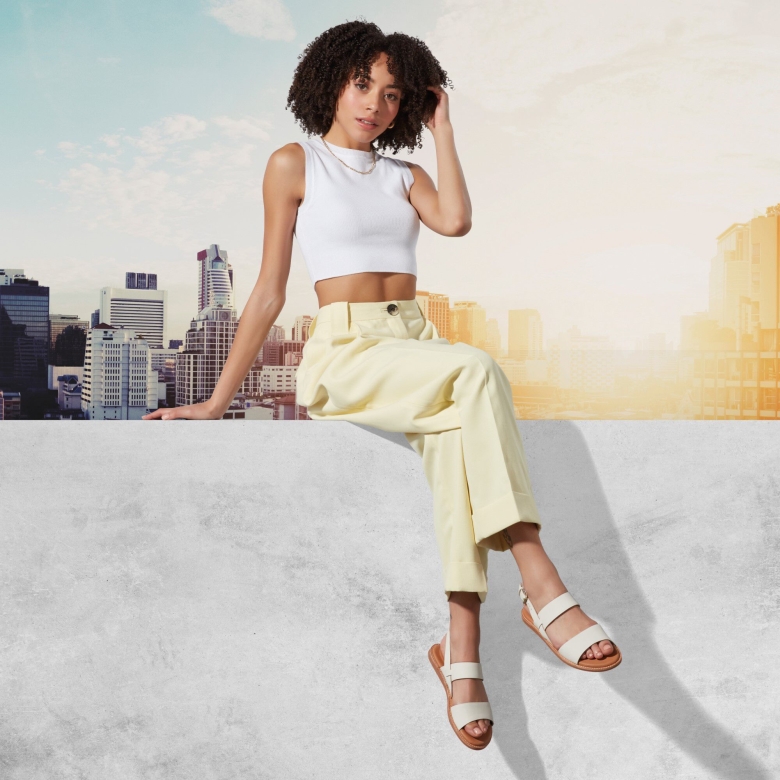 Karsea Strap Weiß Clarks