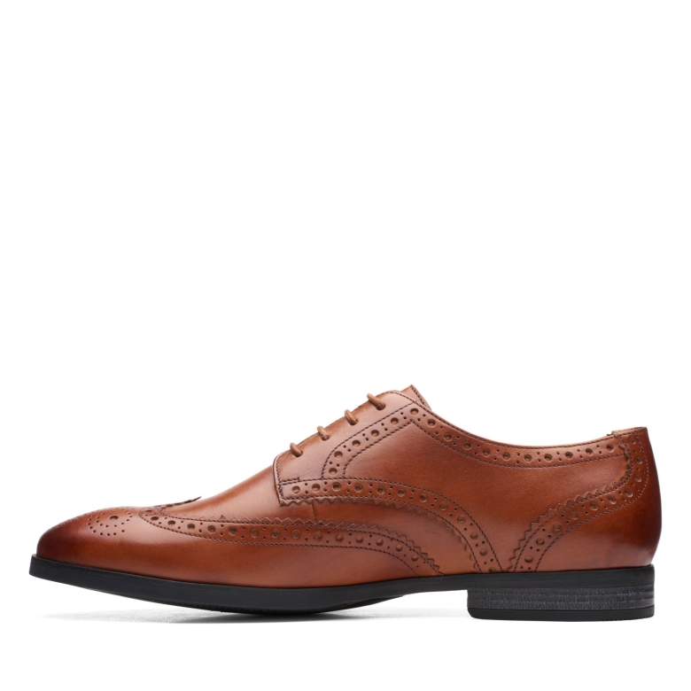 Hellbraunes Leder Clarks Bradish Limit
