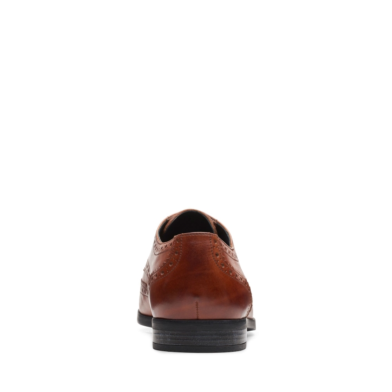 Hellbraunes Leder Clarks Bradish Limit
