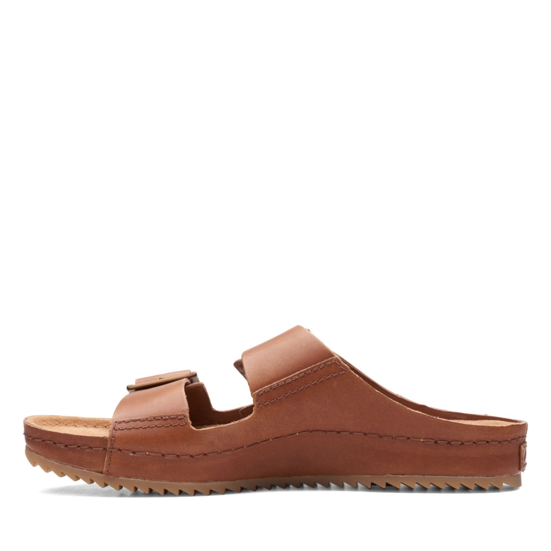 Brookleigh Sun Clarks Dunkelbraunes Lea