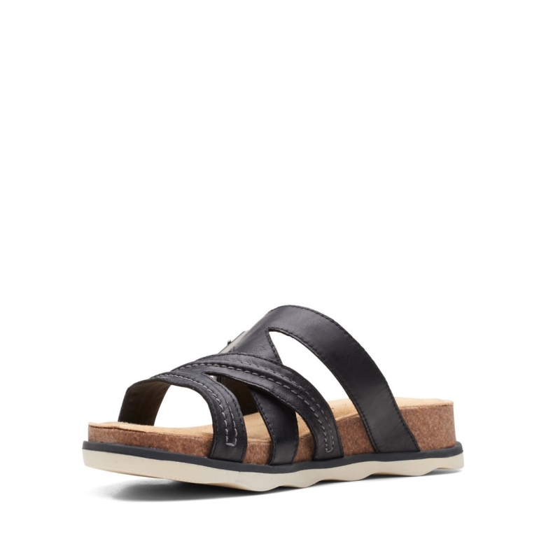 Schwarzes Leder Brynn Hope Clarks
