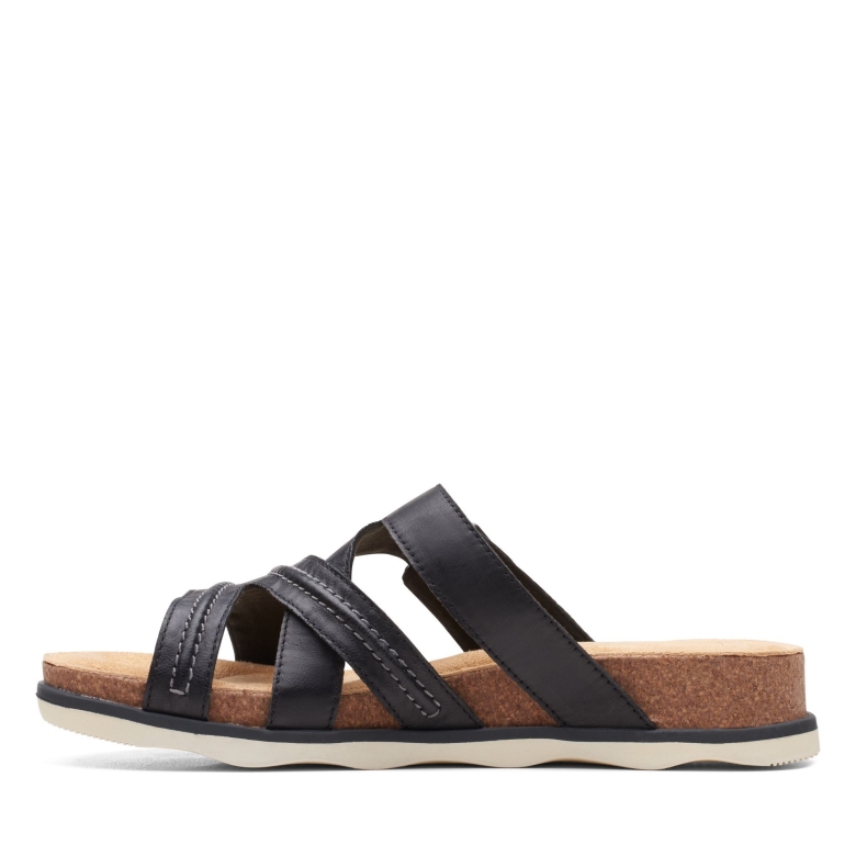 Schwarzes Leder Brynn Hope Clarks