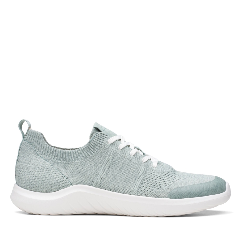 Clarks Hellblaue Nova Lite Spitze