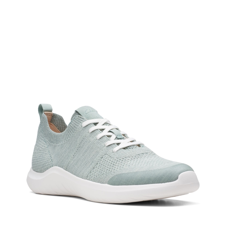Clarks Hellblaue Nova Lite Spitze