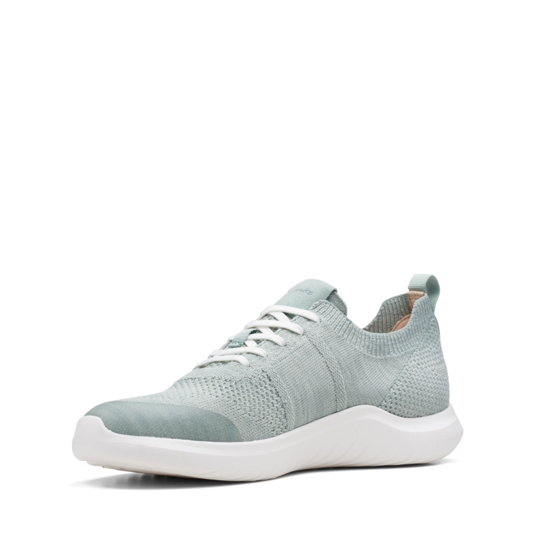 Clarks Hellblaue Nova Lite Spitze