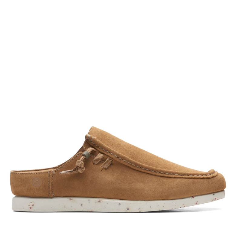 Dunkelsand Wildleder Clarks Shacre Lite Sun